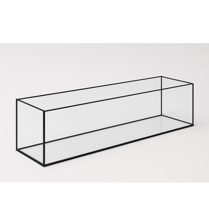 Aquarium 120x30x30cm / 108 Liter schwarz