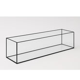 Aquarium 120x30x30cm / 108 Liter schwarz