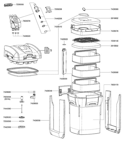 EHEIM Vorfilterwanne 7209498