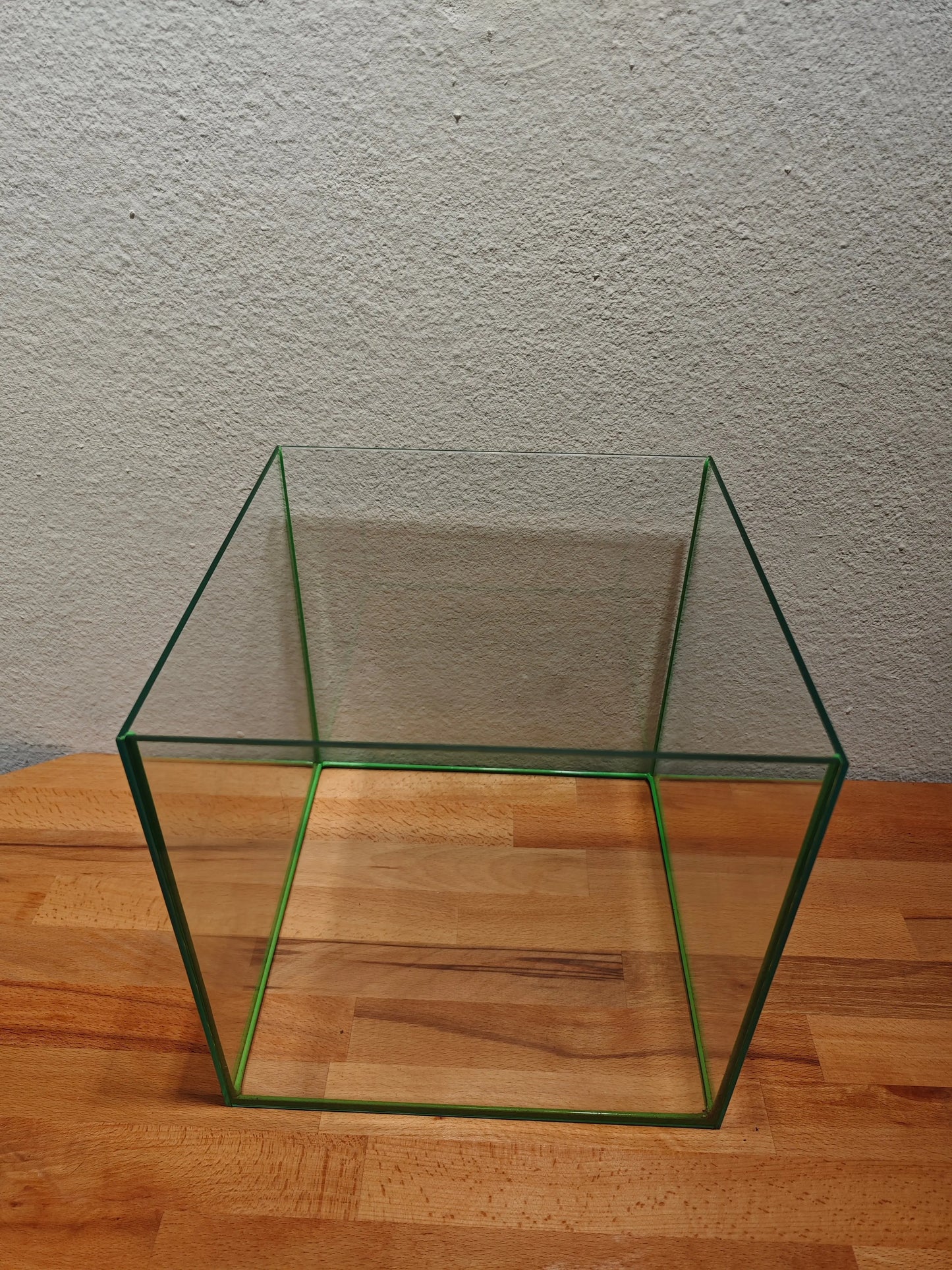 Würfelbecken farbig "Grün" Aquarium 30x30x30cm, 27 Liter Terboven Aquaristik
