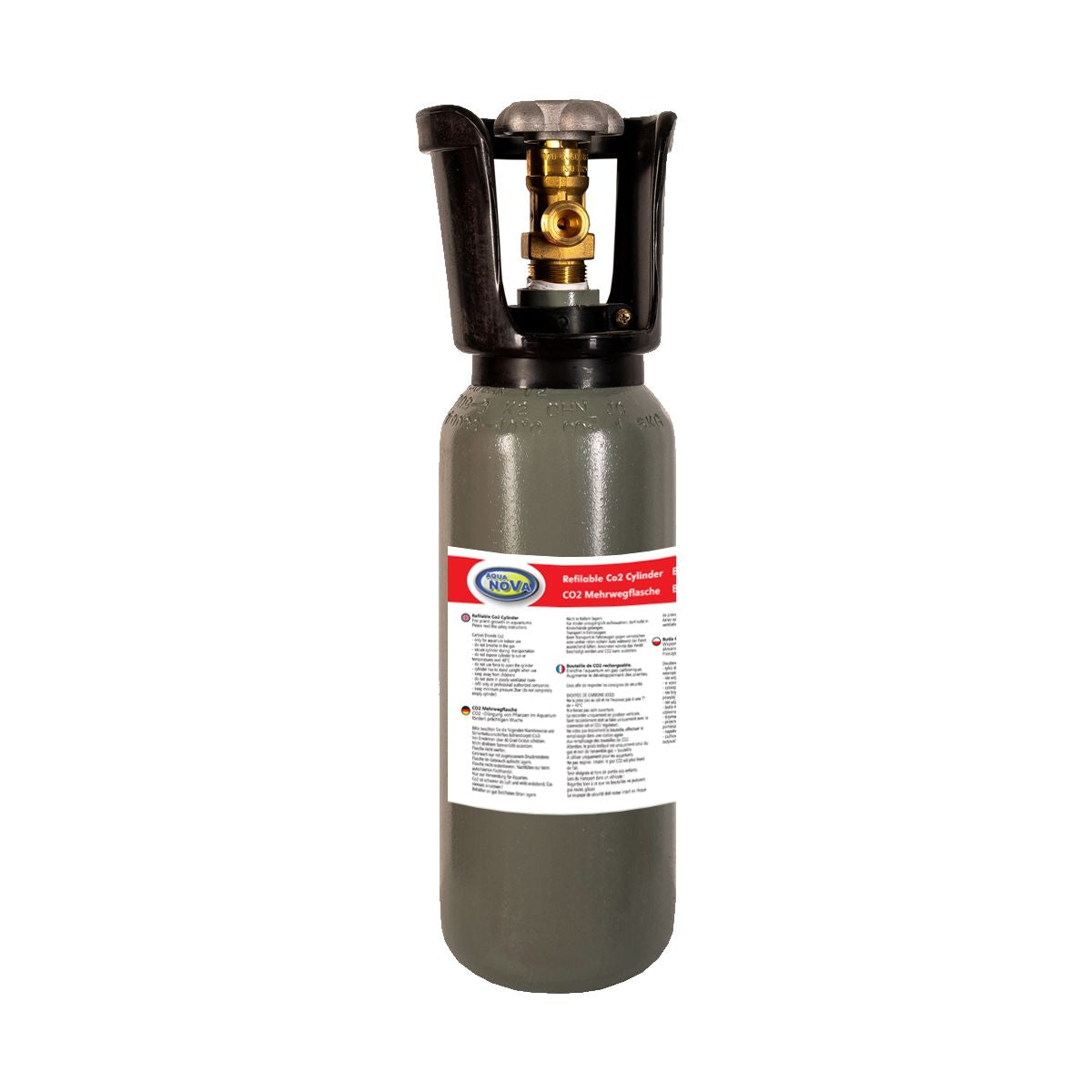 Aquanova CO₂ Flasche Mehrweg, 2 Liter