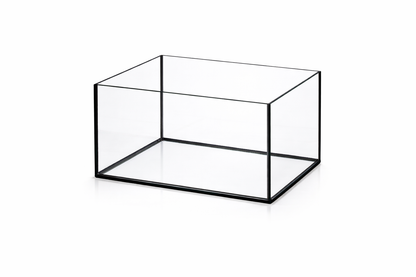 Aquarium 30x25x20cm 15 litres noir