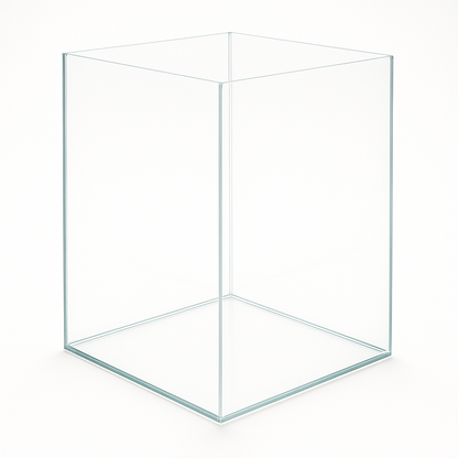 Aquarium 35x35x45cm Cube 55 Liter transparent