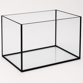 Aquarium 40x30x25cm / 30 Liter schwarz