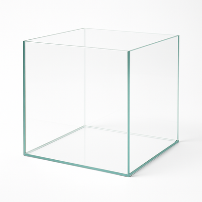Aquarium 40x40x40cm Cube 64 Liter transparent