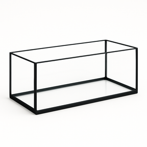 Aquarium 50x20x20cm / 20 Liter schwarz