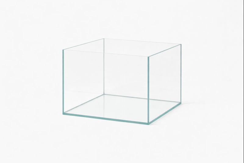 Aquarium 50x50x40cm Cube 100 liters transparent