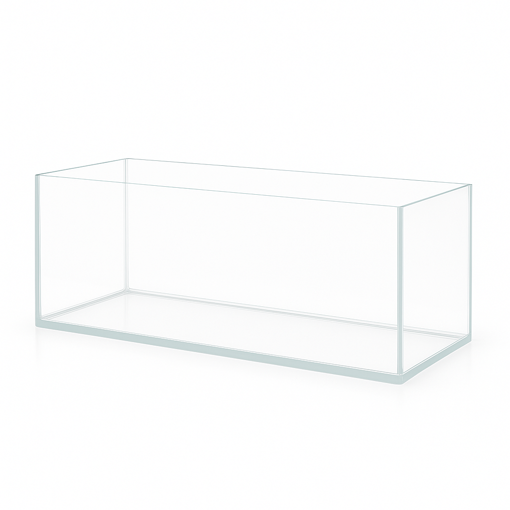Aquarium 60x20x25cm / 30 Liter transparent