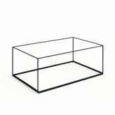Aquarium 60x30x25cm / 45 Liter schwarz