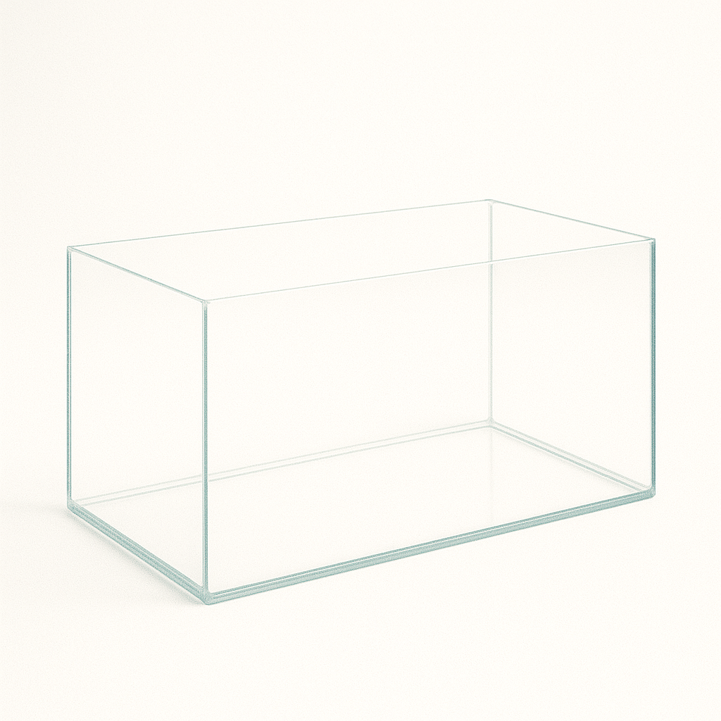 Aquarium 60x30x30cm / 54 Liter transparent