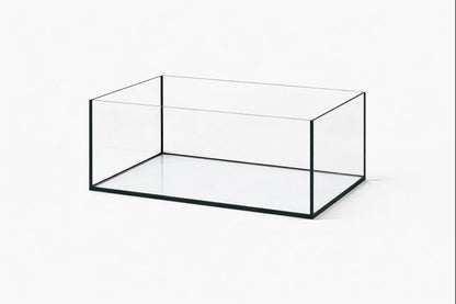 Aquarium 60x50x30cm / 90 Liter schwarz