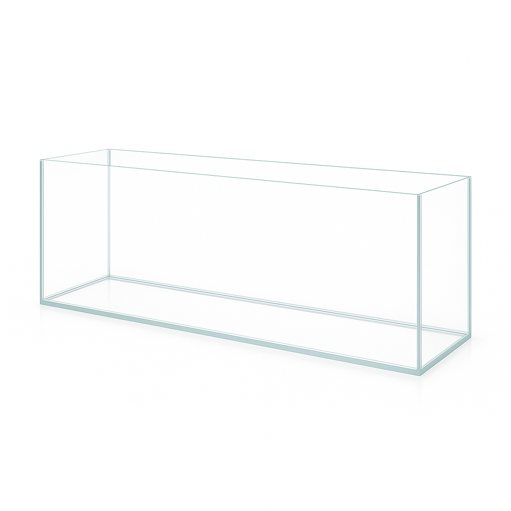 Aquarium 60x20x30cm / 36 liters transparent