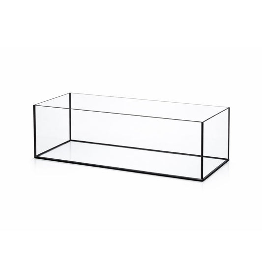 Aquarium 70x30x25cm 52,5 Liter schwarz