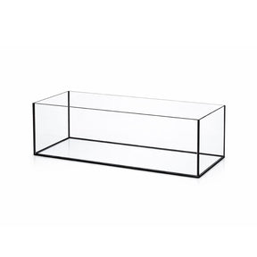 Aquarium 70x30x25cm 52,5 Liter schwarz