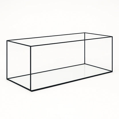 Aquarium 70x30x30cm 63 Liter schwarz