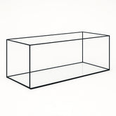 Aquarium 70x30x30cm 63 Liter schwarz