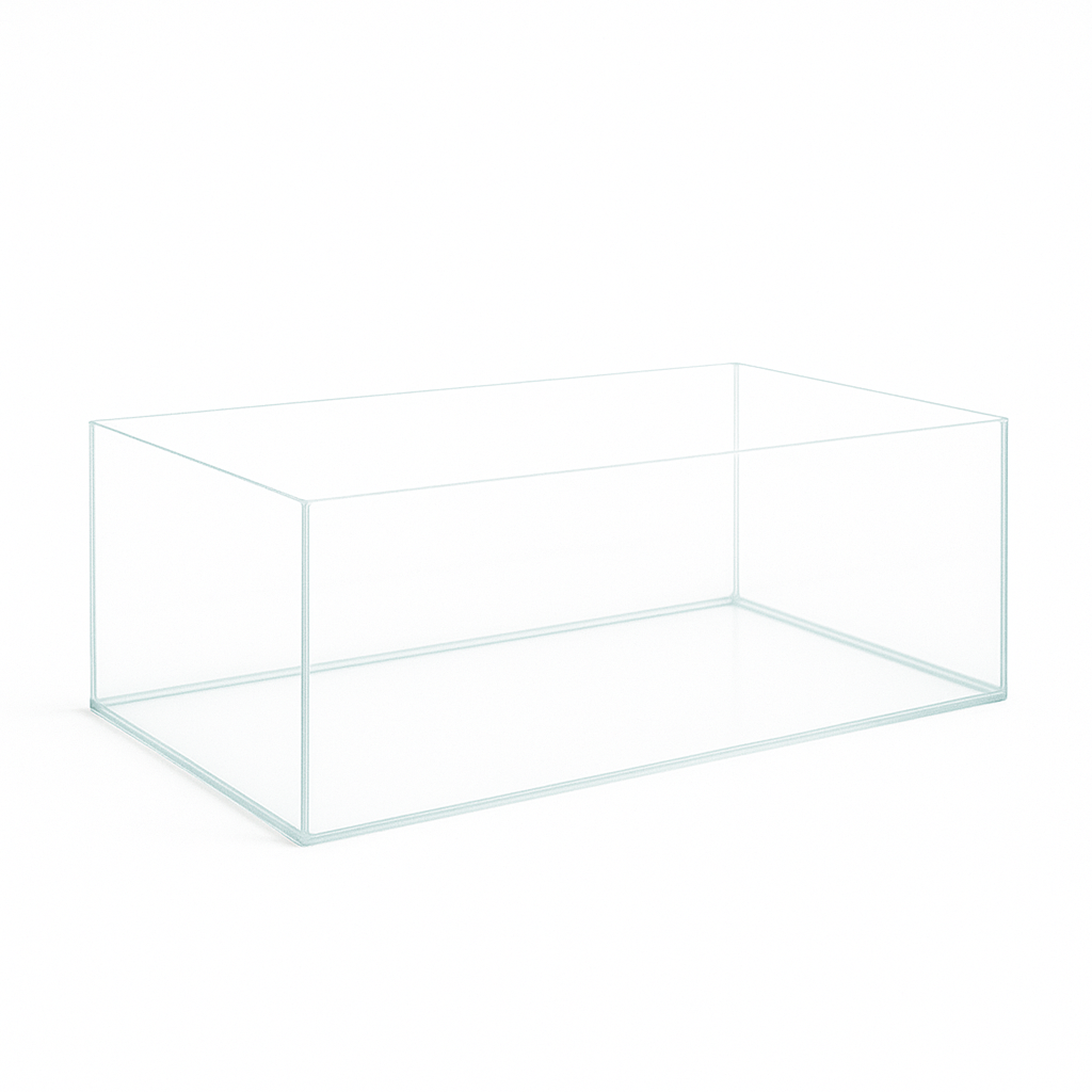 Aquarium 76x38x30cm für Kallax Regal 86,6 Liter transparent