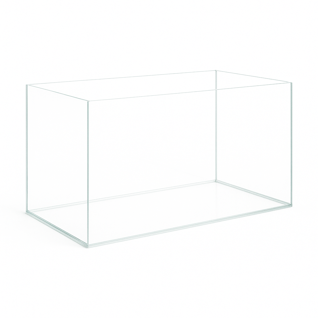 Aquarium 76x38x40cm für Kallax Regal 115 Liter transparent