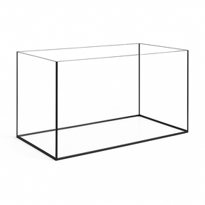 Aquarium 76x38x40cm für Kallax Regal 115 Liter schwarz