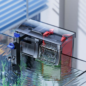 SunSun CBG-500 Hang On Filter mit UVC, 500 l/h, für Aquarien bis 115 Liter