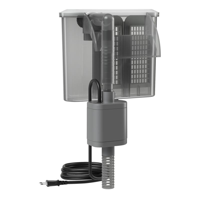 SunSun HBL-303 Hang on Filter 350l/h für Aquarien bis 30l, mit Filtermedien