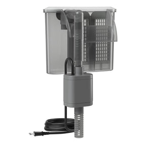 SunSun HBL-303 Hang on Filter 350l/h für Aquarien bis 30l, mit Filtermedien