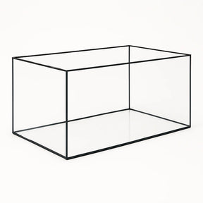 Aquarium 90x40x40cm 144 Liter schwarz