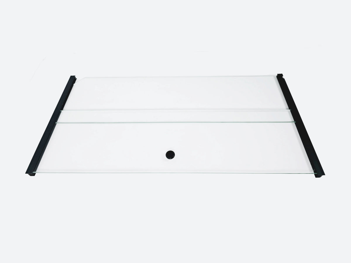 Aquarium 80x60x30cm 144 litres noir