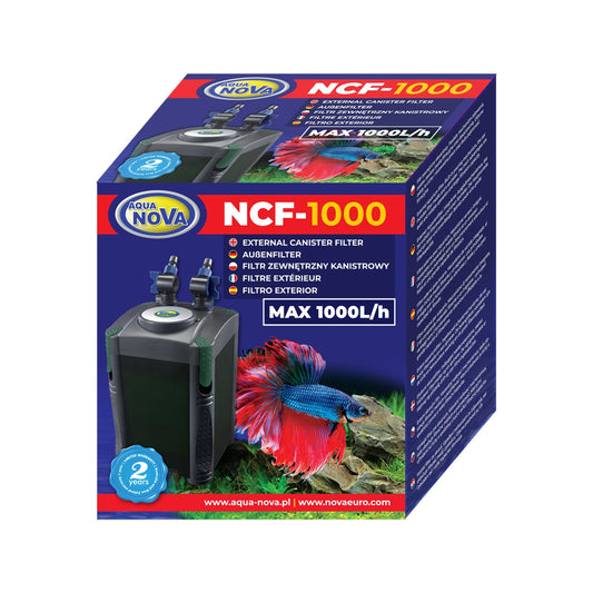 AquaNova NCF-1000 Außenfilter – Original-Herstellerbild, Quelle aqua-nova.pl