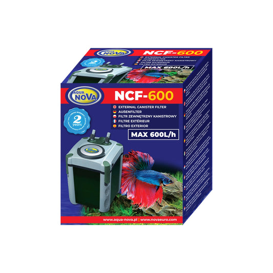 AquaNova NCF-600 Außenfilter – Original-Herstellerbild, Quelle aqua-nova.pl