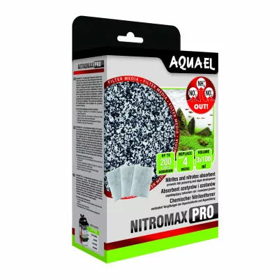 Aquael NitroMax Pro Filtermedium 3 × 100 ml – original Herstellerproduktbild (AquaelZoo)