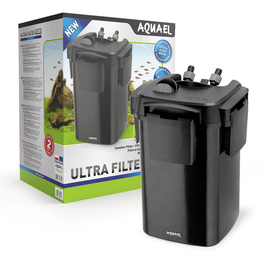 Aquael ULTRA 1200 Außenfilter – Originalproduktfoto aus dem Aquael-Herstellershop, mit Verpackung