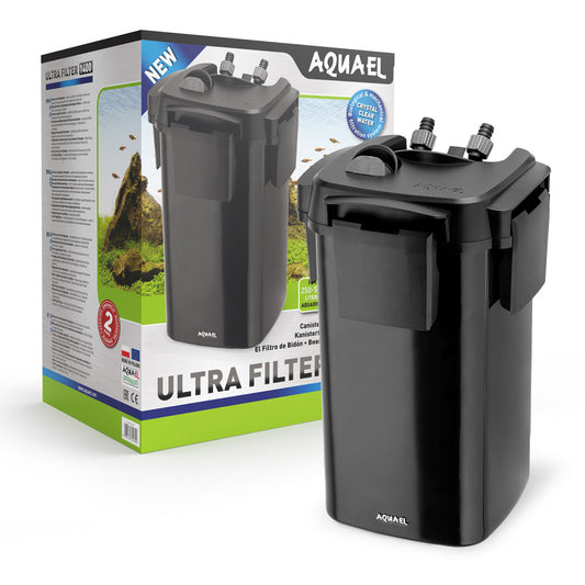 Aquael ULTRA 1400 Außenfilter – Original-Herstellerfoto aus dem Aquael-Shop, mit Verpackung