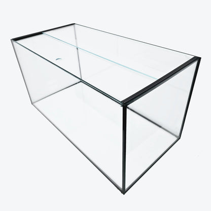 Aquarium 76x38x35cm für Kallax Regal 101 Liter schwarz