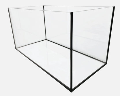 Aquarium 76x38x35cm für Kallax Regal 101 Liter schwarz