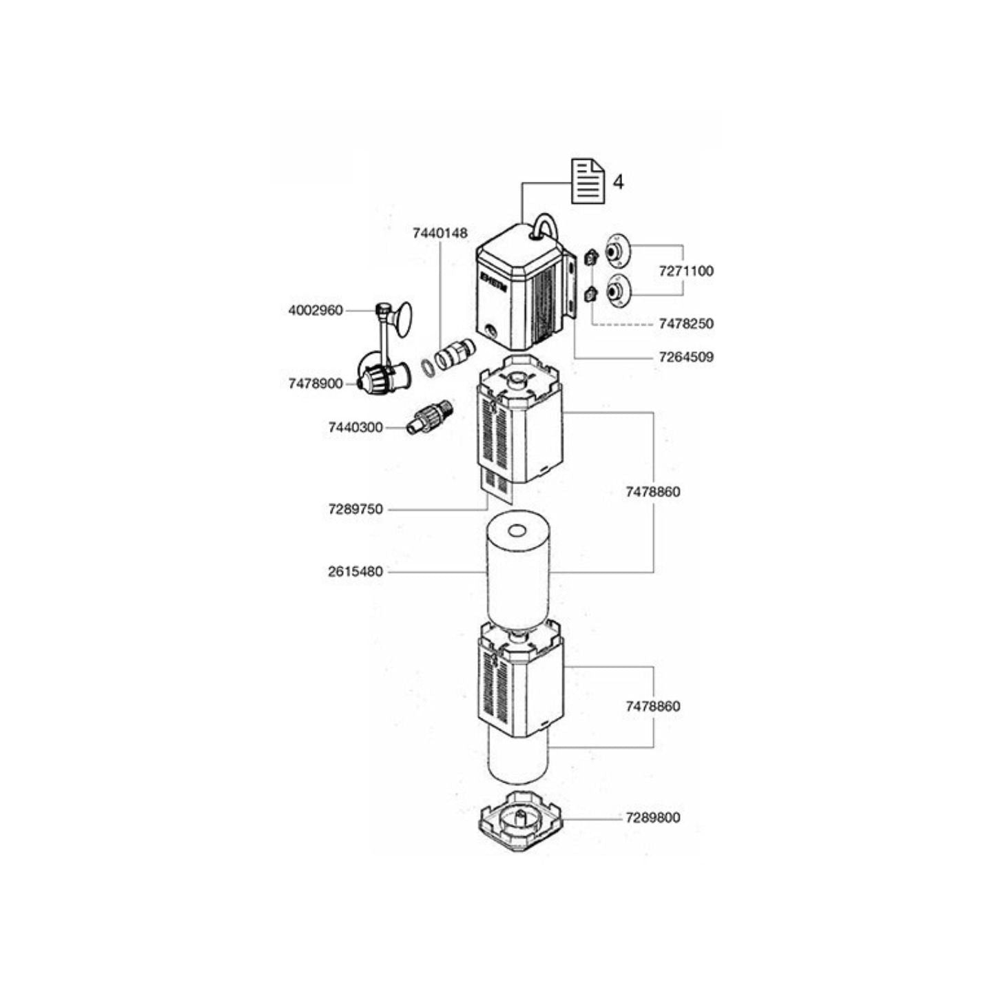 EHEIM Filterboden 7289800