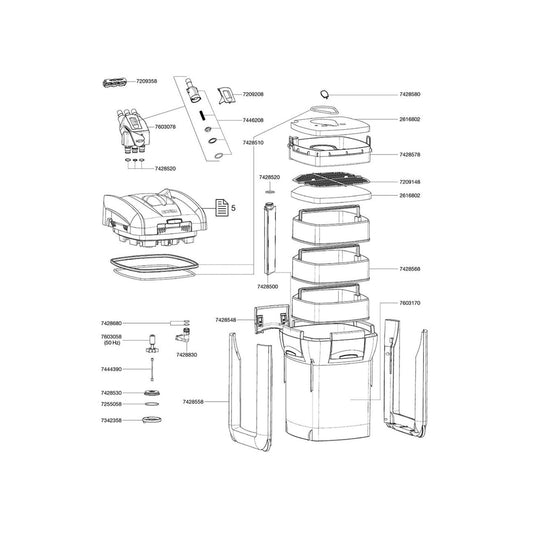 EHEIM Druckstutzen 7428830