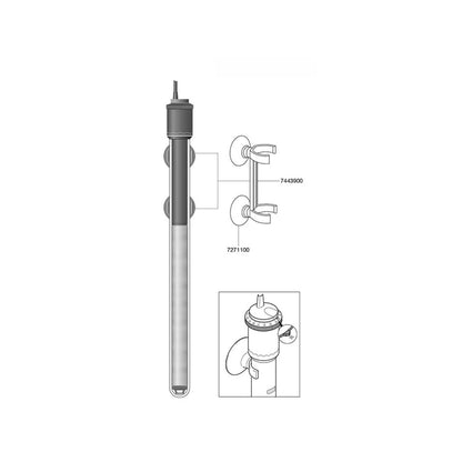 EHEIM Doppelsaughalter für Jäger-Heizer 7443900