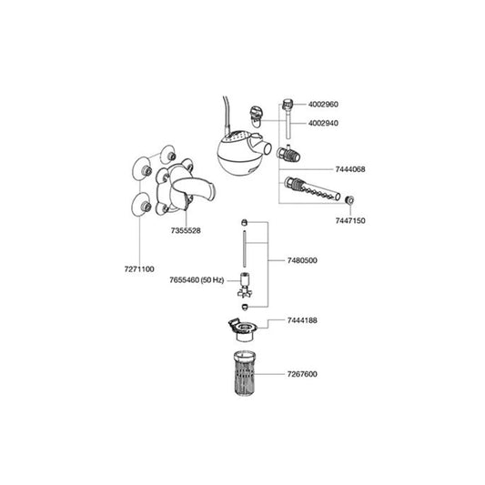 EHEIM Pumpendeckel 7444188