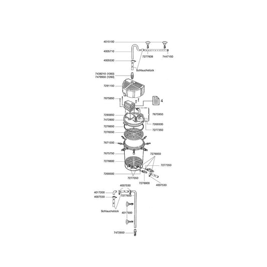 EHEIM Unteres Gitter 7276600