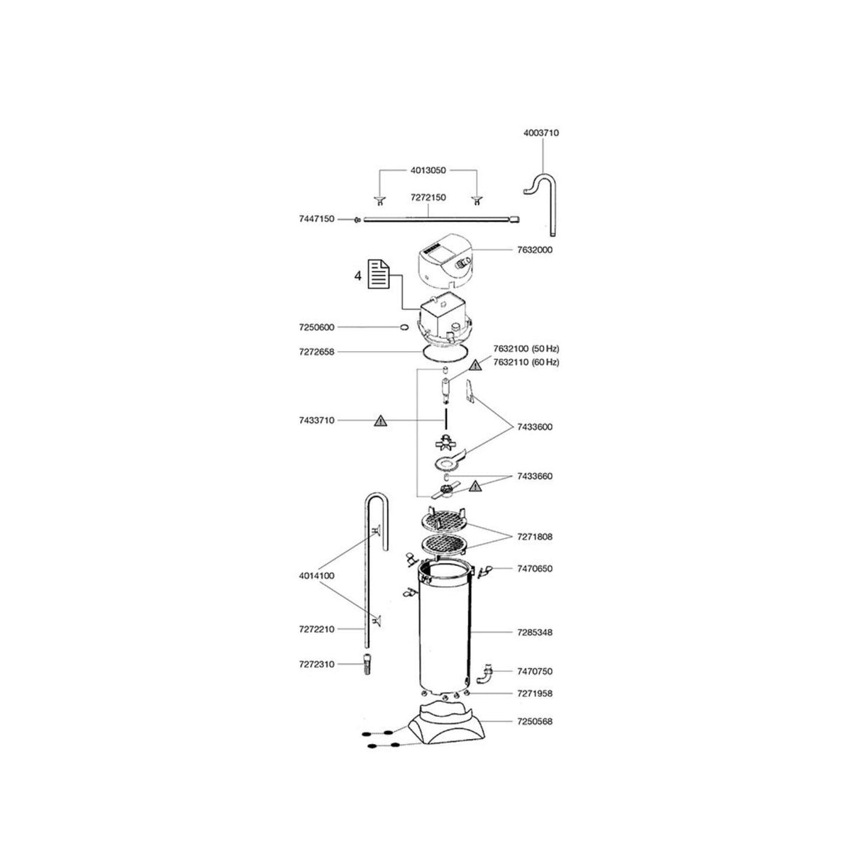 EHEIM Filterbehälter 7285348