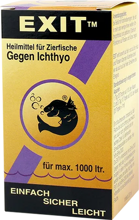 eSHa Exit -Heilmittel gegen Ichthyo oder Oodinium