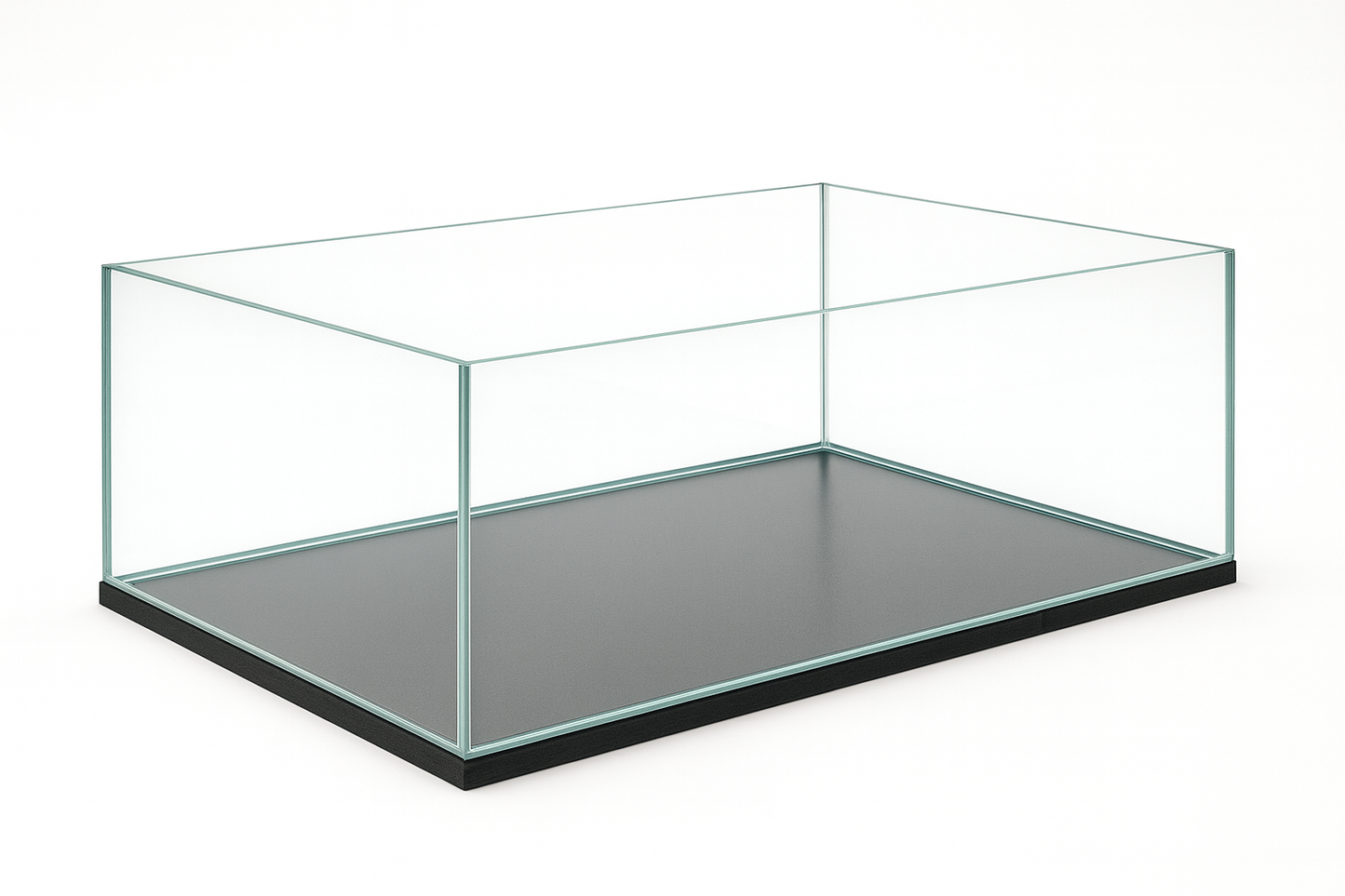 Aquarium 80x60x30cm 144 Liter transparent