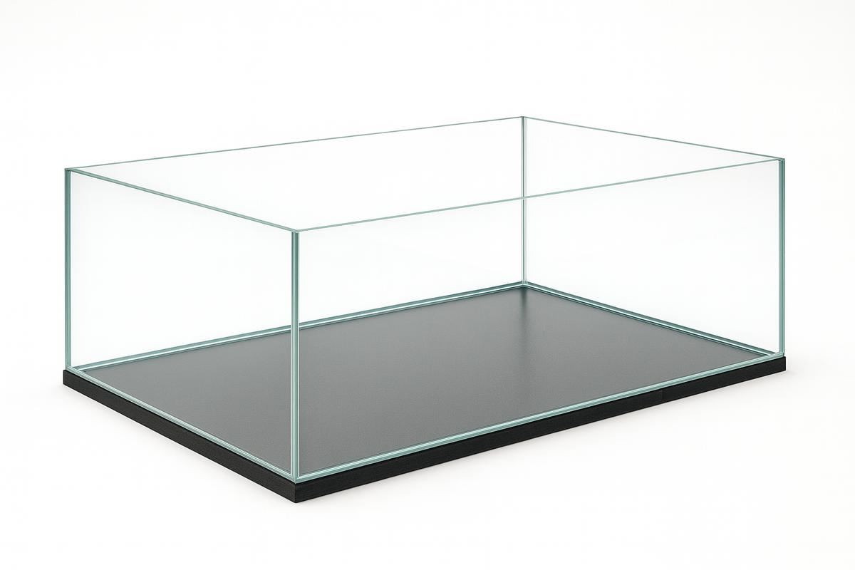 Aquarium 80x60x30cm 144 litres transparent
