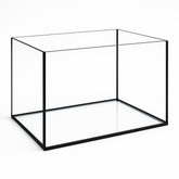 Aquarium 60x30x35cm / 63 Liter schwarz