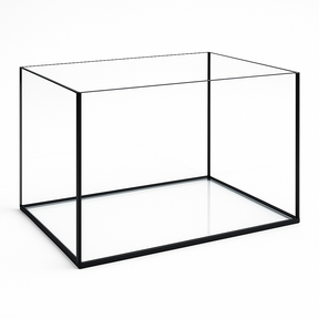 Aquarium 60x30x35cm / 63 Liter schwarz