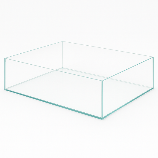 Aquarium 80x60x25cm 120 Liter transparent