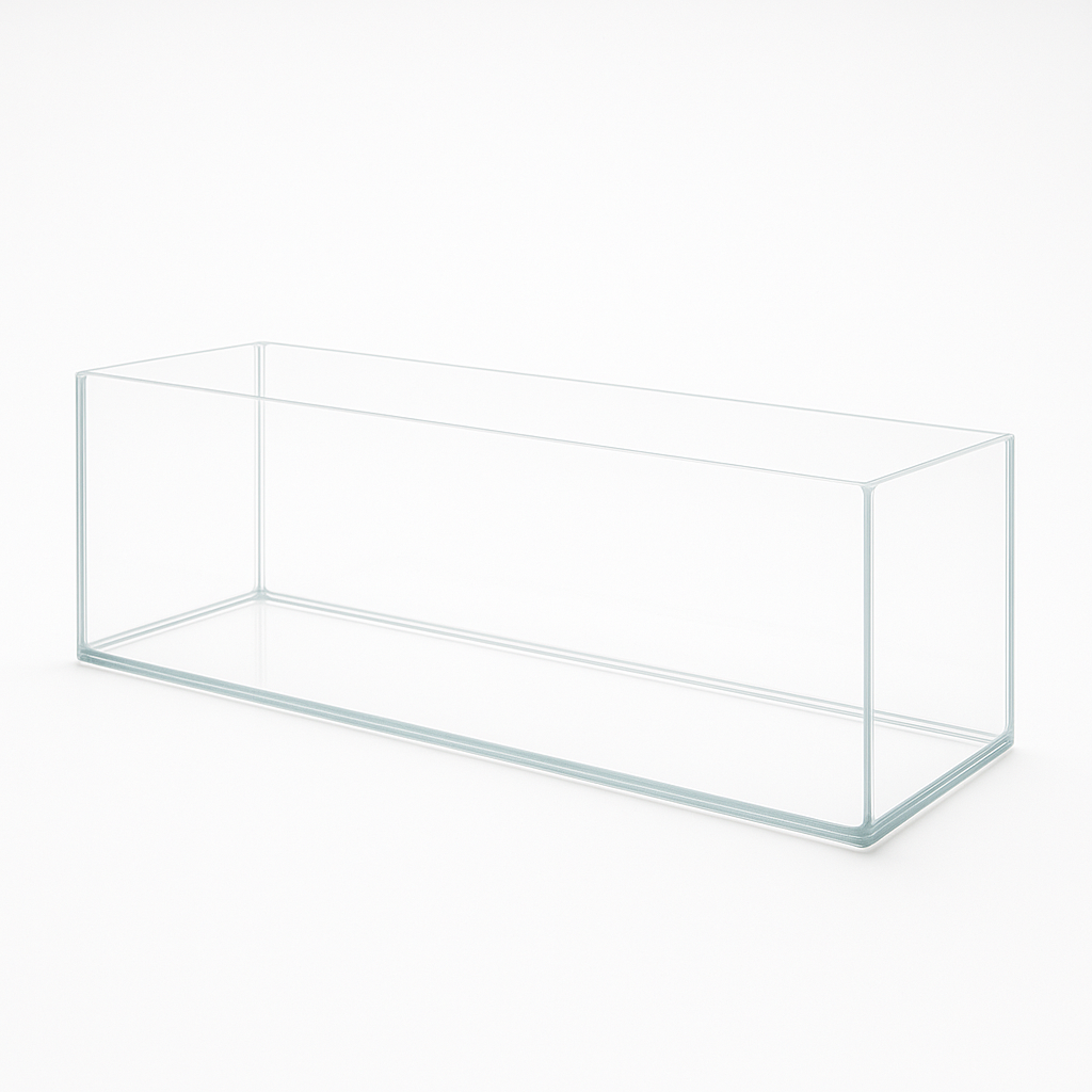 Aquarium 30x15x15cm / 6,7 Liter transparent