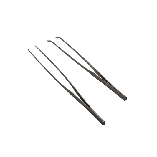 Aquarium Edelstahl Pinzette 2er Set Terboven Aquaristik