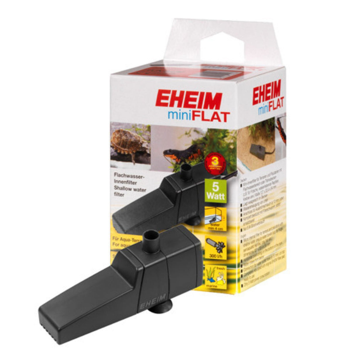 EHEIM miniFLAT Filtre interne pour eau peu profonde